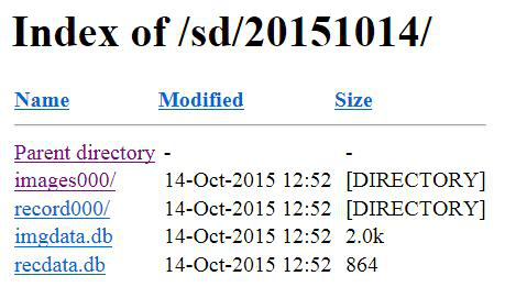 CamhiPro user manual 56 How to view pictures card and download video of SD