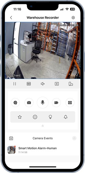 LOREX PRO APP USE GUIDE 32 Lorex Pro App - Live View