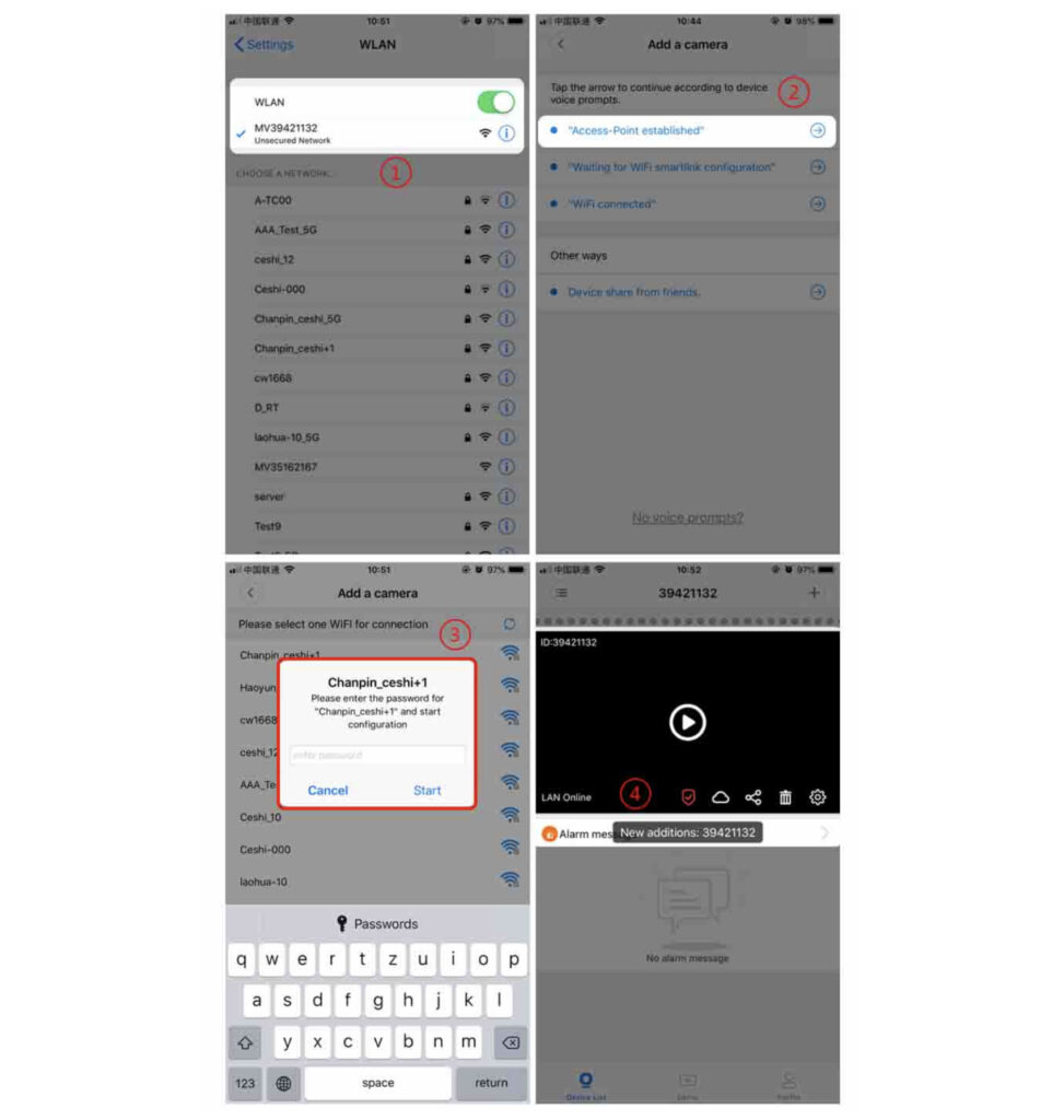 V380 FOR PC Setup User Guide 9 https://v380.org/wp-content/uploads/2020/12/How-to-use-the-ap-hotspot-configuration-to-connect-the-camera-into-the-route03-973x1024.jpg