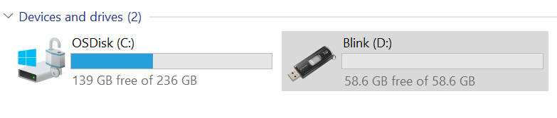 Using and troubleshooting the Blink app 59 https://d1rdbmlr0h5wfx.cloudfront.net/documents/images/en/sm2/ls_blink_drive.png
