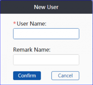 New user