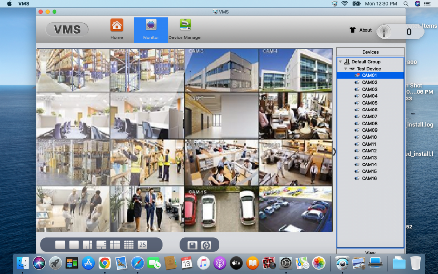 XMEYE For Mac Full User Guide 15 Cams will appear on the screen 11