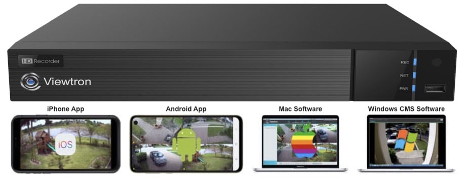 Zavio IP Camera NVR Surveillance Software 2024 16 IP Camera NVR