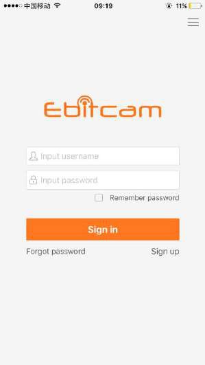 Ebitcam Setup And User Guide 9 Creating an Account