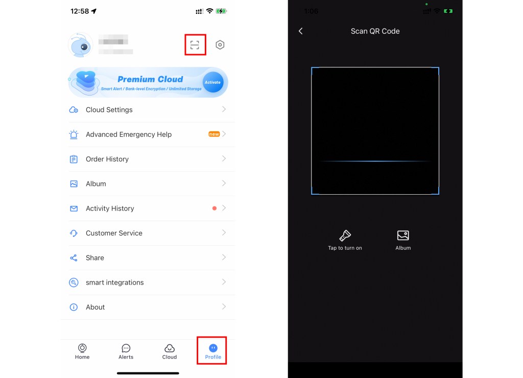 YI IoT Camera User Manual 18 QR Code Share