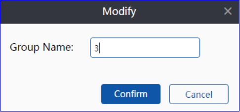 Modify group