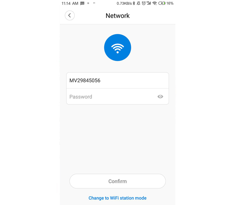 V380 FOR PC Setup User Guide 17 How to set a password to AP Hot spot