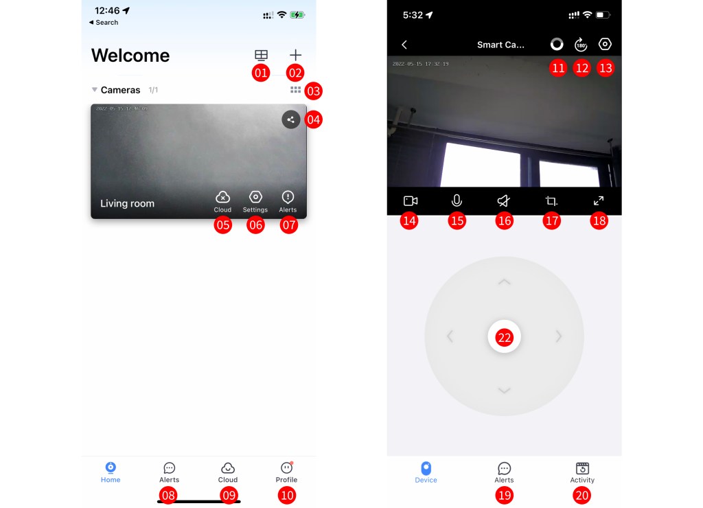 YI IoT Camera User Manual 29 YI IoT Interface Description