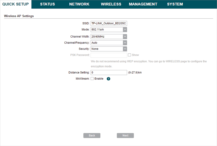 How to Configure Pharos Device 39 https://www.tp-link.com/us/configuration-guides/quick_start_guide_cpe_and_wbs_/quick_start_guide_cpe_and_wbs_-web-resources/image/configure_ap_router5.png