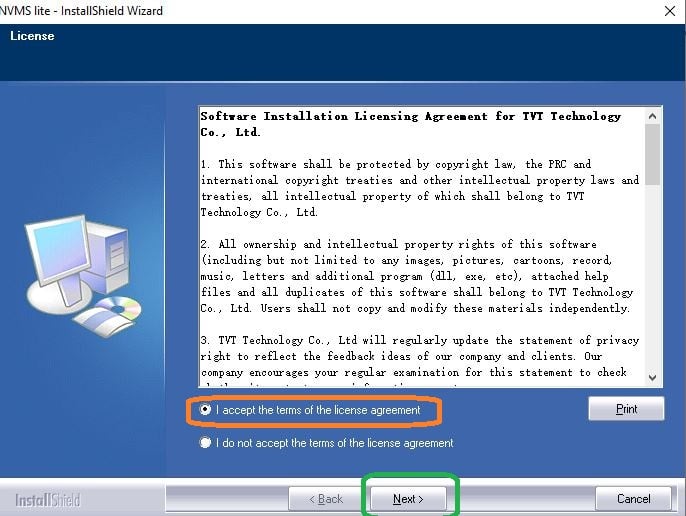 How to Set Up SuperLive Plus 29 Software terms and conditions