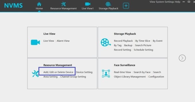 How to Set Up SuperLive Plus 36 Homepage of the software