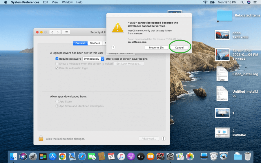 XMEYE For Mac Full User Guide 7 Give permission to make changes 4