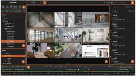 Wisenet Viewer User Manual 8 Picture 7 454w256h 1