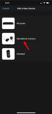 Night Owl Protect App iOS Guide 72 Add_Standalone_Camera_01.png