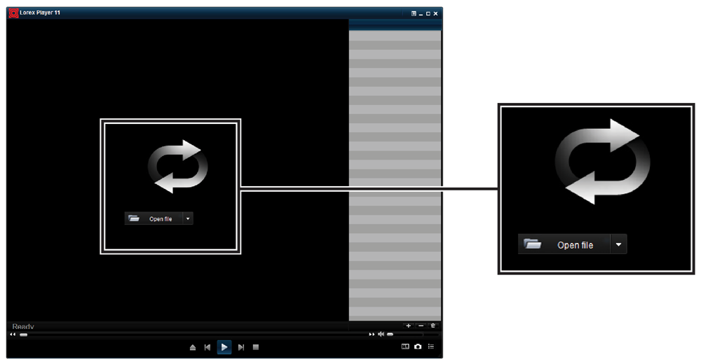 FLIR Client 12 Software setup guide 41 Lorex Player 11