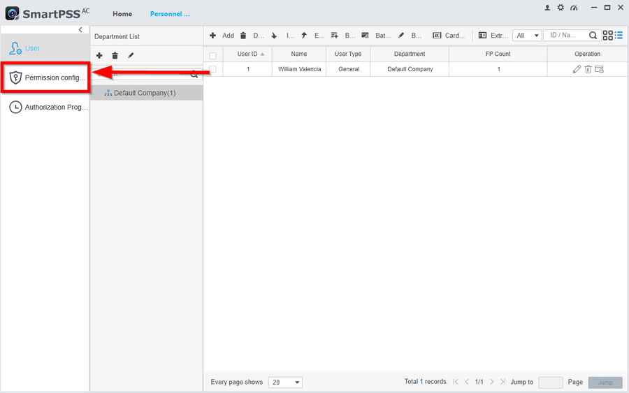 Dahua SmartPSS AC Complete User Guide 42 How to Create a Permission Group on SmartPSS-AC-2.png