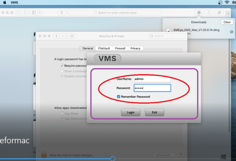 XMEYE For Mac Full User Guide 9 Log in to the app 5B