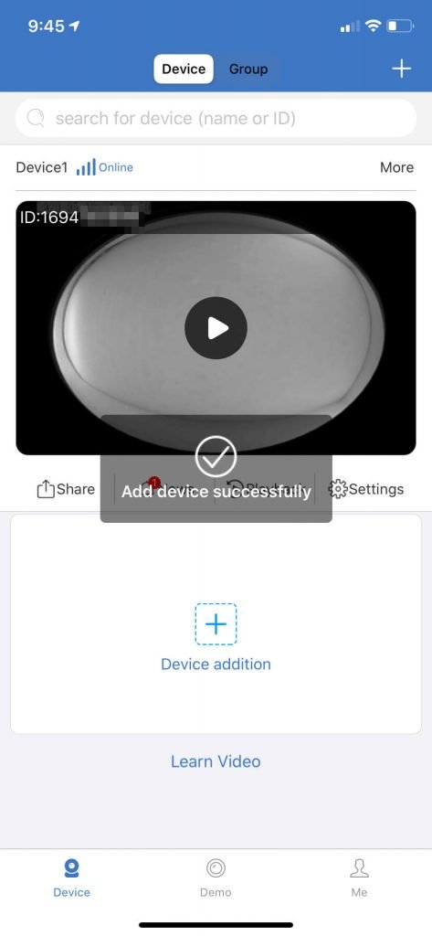 EseeCloud Mobile PC App Full Guide 54 add camera