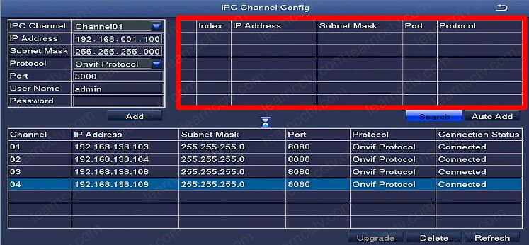 How to add an IP camera to a Zosi NVR