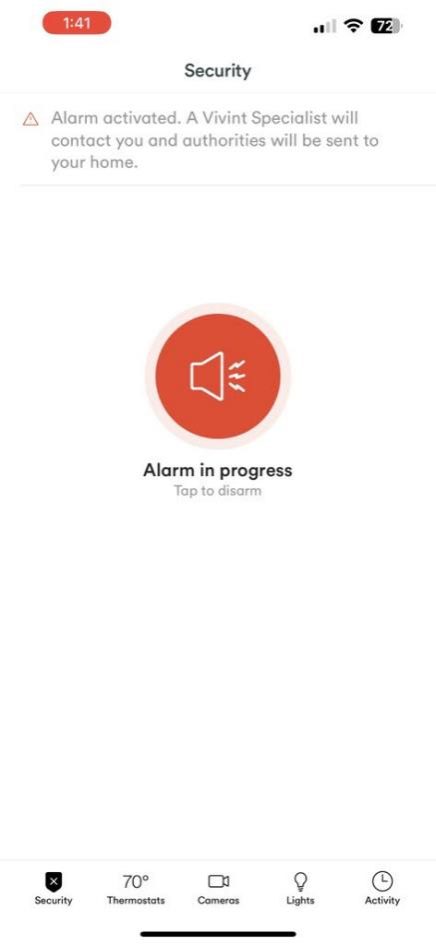 Vivint Smart Home App The Complete Guide 26 alarminprogress 436w
