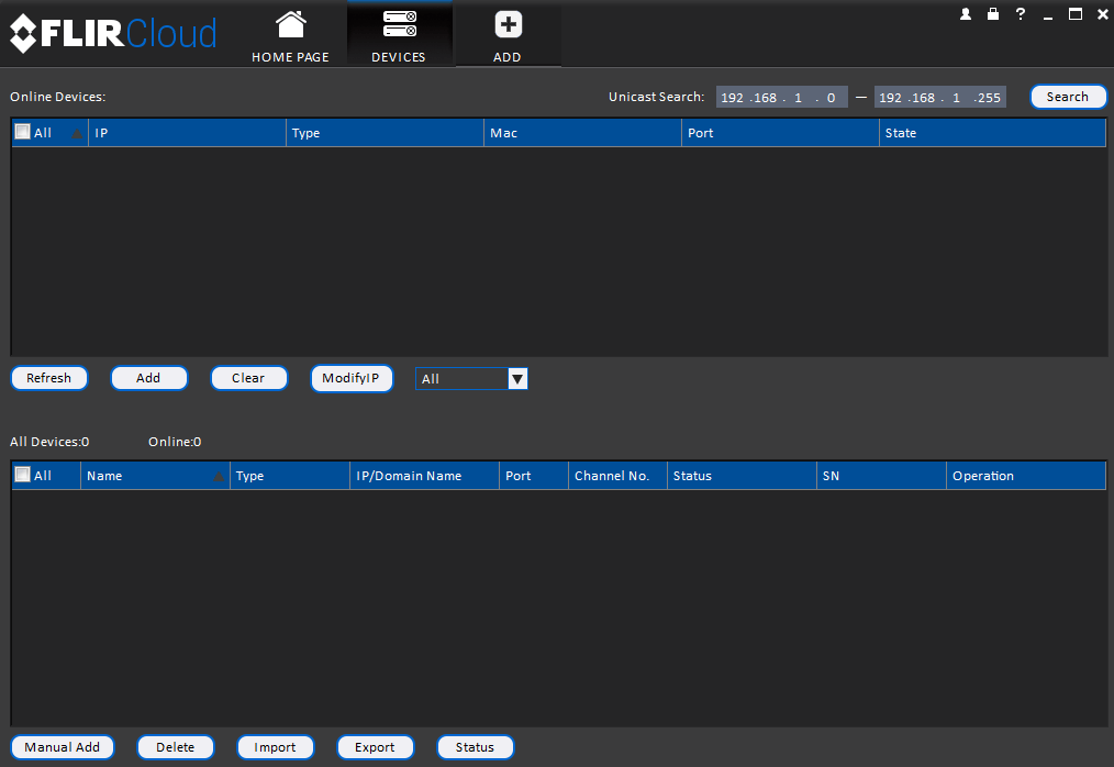 FLIR Cloud Client installation and user guide 9 C:\Users\teknikpc\Downloads\flir-cloud-client-software-for-pc-6.png