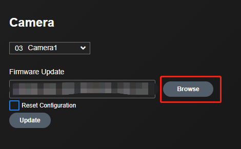 camera update s ed