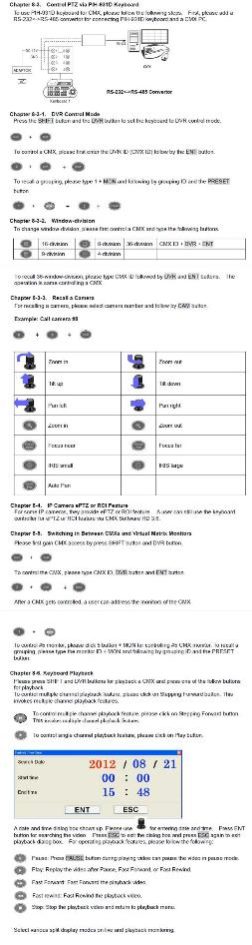 LILIN Navigator Software Full Guide 55 cmx keyboard 252w945h