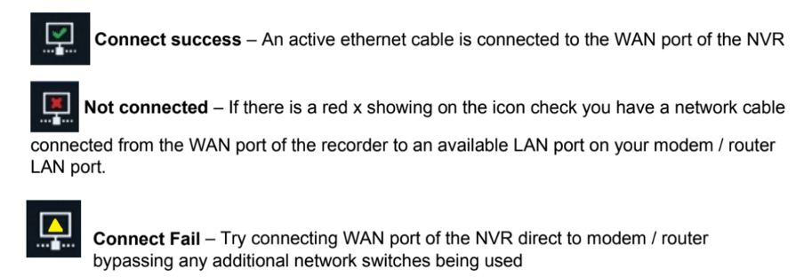 IVSEC X mobile app Full Guide 14 connection status