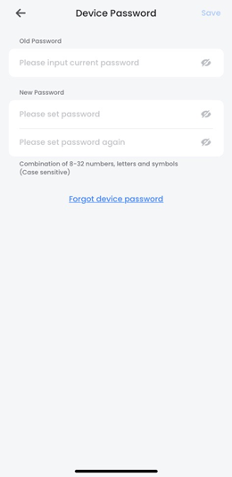 Lorex Devices Password Reset Detailed Guide 18 device password screen in lorex app 3