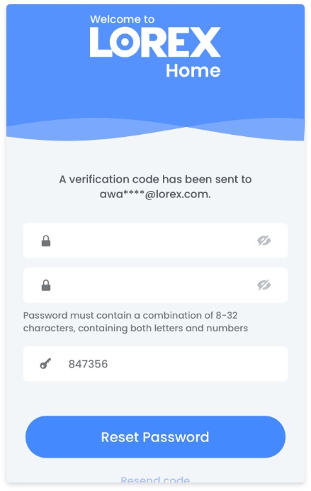 Lorex Cloud App Full Guide 2024 17 enter new activation code screen from lorex app