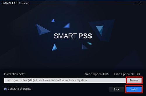 how to install smartpss 4
