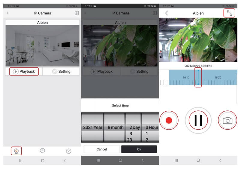 Aibien Cameras Full User Guide 51 How To View Video Playback