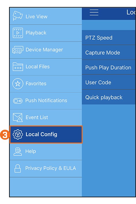 Lorex Cloud App Full Guide 2024 37 local config tab