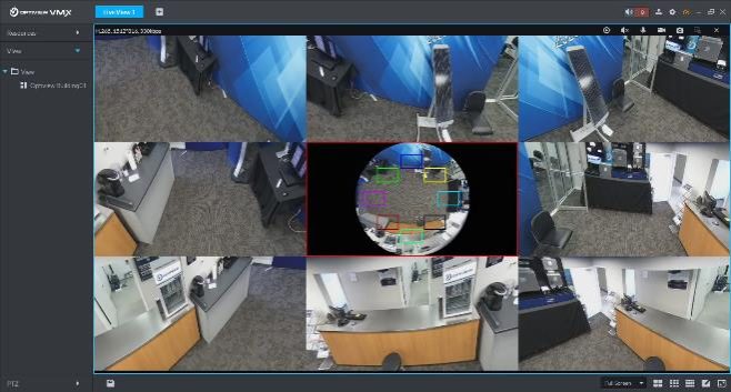 OPTIVIEW VMS Download and guide 13 optiview vmx fisheye dewarpx9 658w