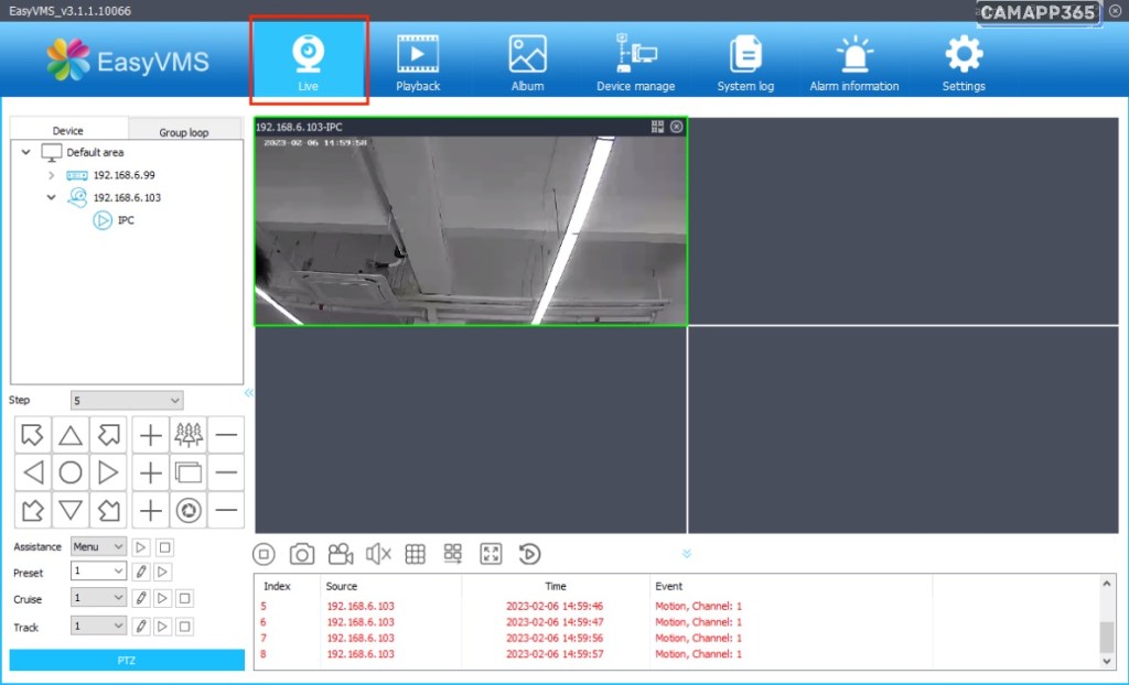 P6SLite EasyVMS Installation Guide 17 P6SLite Camera addition, removal, and upgrade