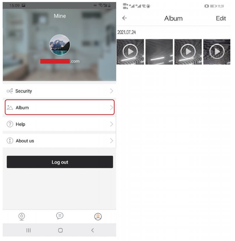 Aibien Cameras Full User Guide 47 Record live video
