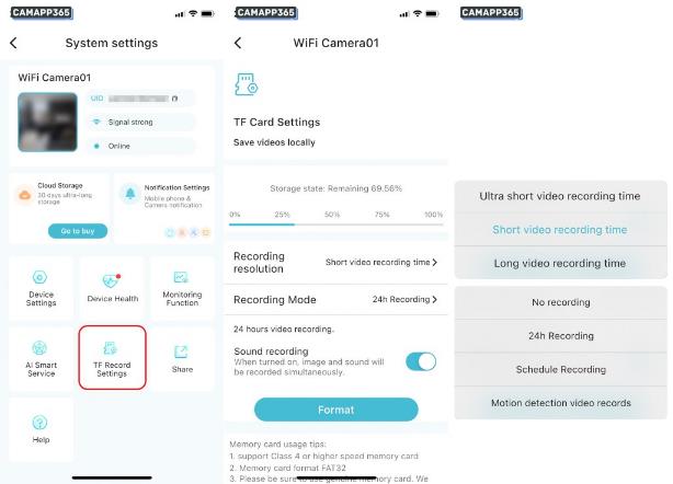 How To Setup O-KAM Pro Camera 14 recording setup