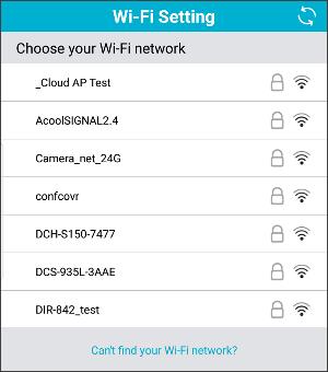 setup device profile select wifi2