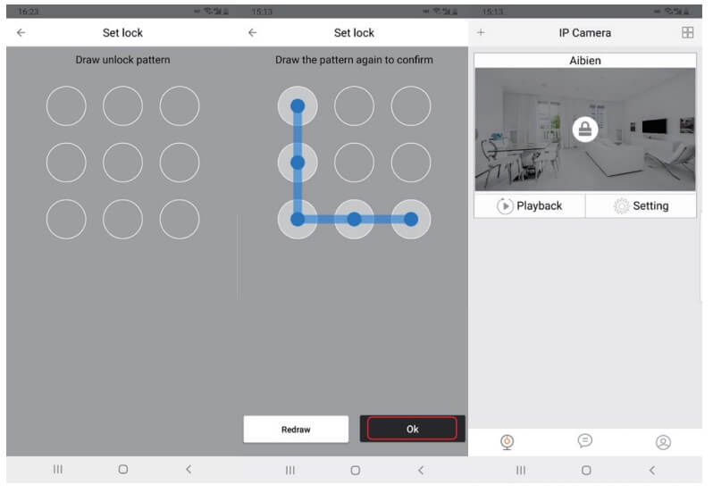 Aibien Cameras Full User Guide 68 Video Lock