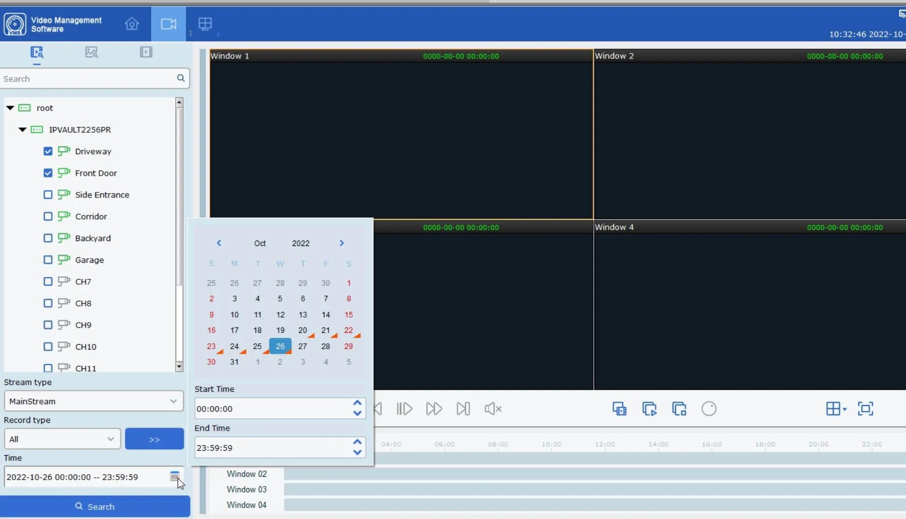 VMS root CALENDAR point