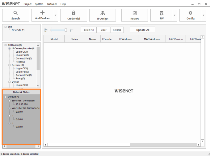 Wisenet Device Manager Guide