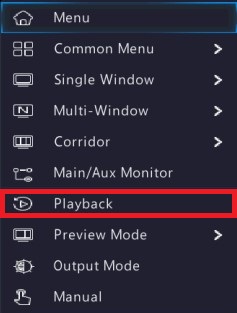 UNV Viewing Playback and Clipping