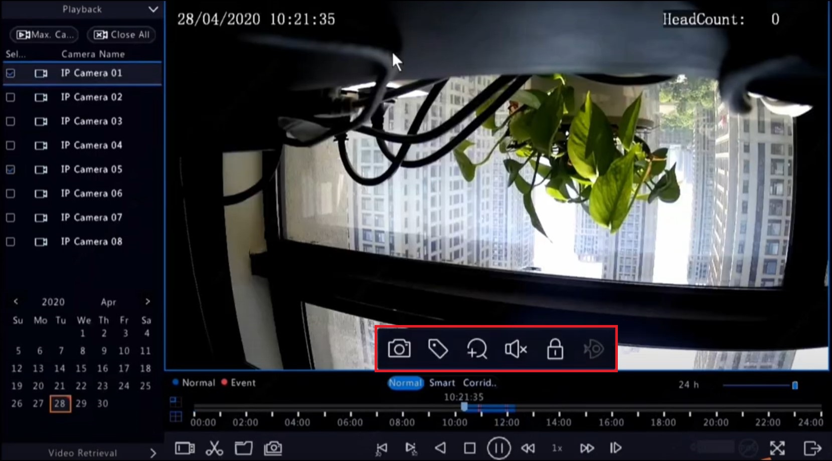 UNV Viewing Playback and Clipping 8 word image 399 7 1