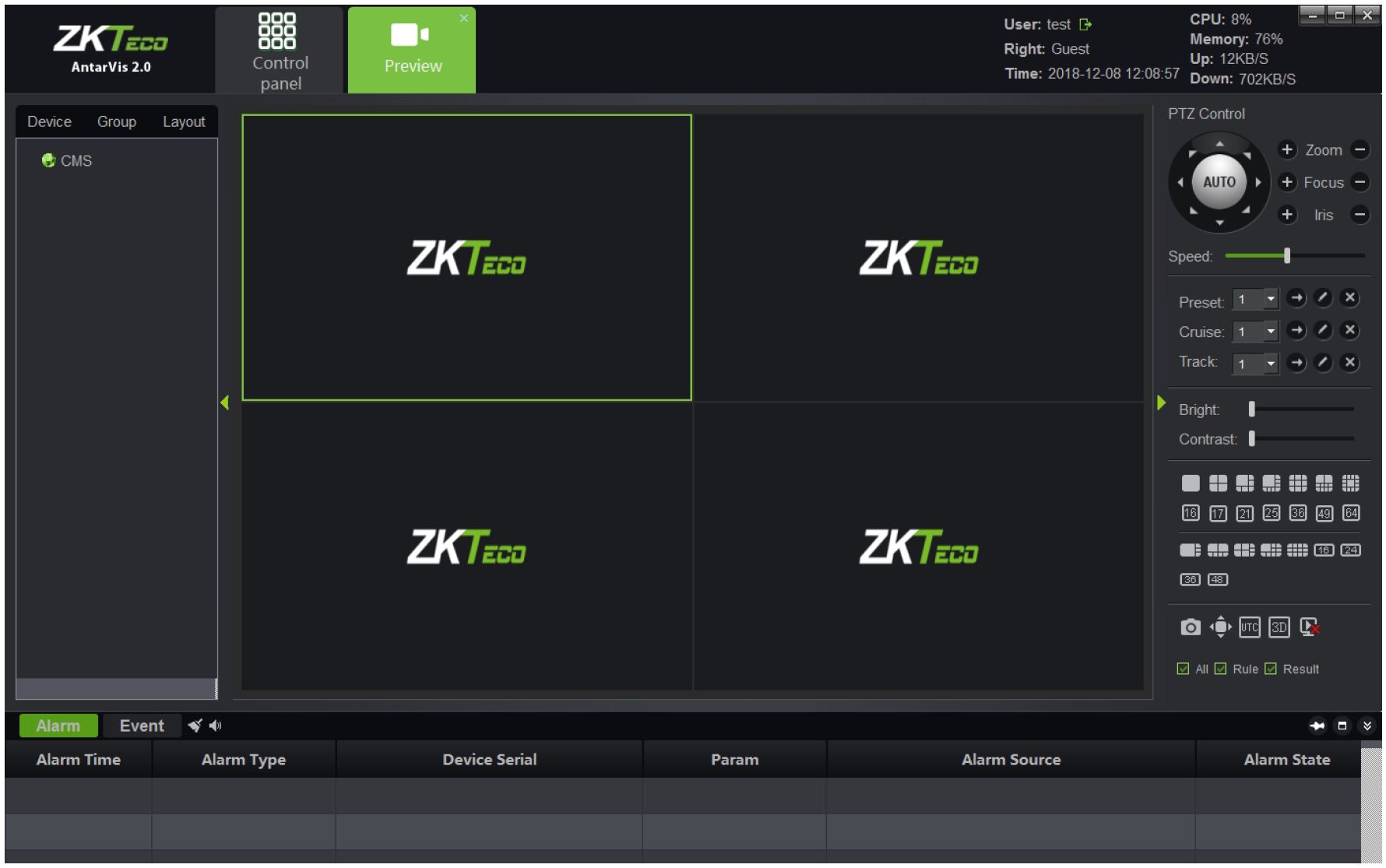 ZKTeco Antarvis VMS User Guide 122 word image 4059 117 1