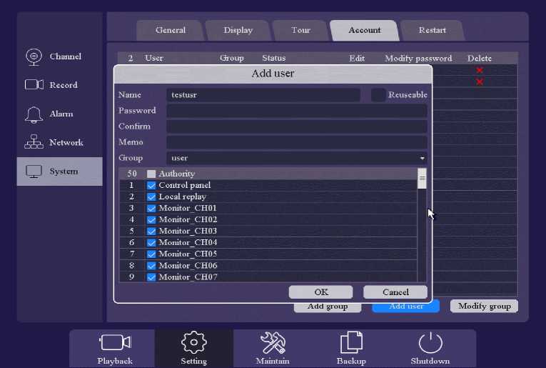 User Manual of Universal HD DVR 41 word image 562 40