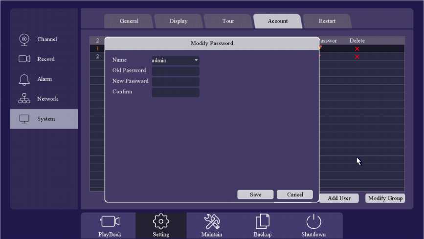 User Manual of Universal HD DVR 44 word image 562 43
