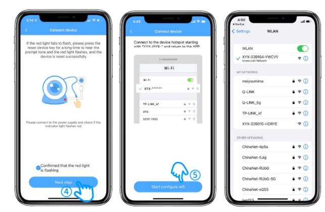 StarEye Camera and App Setup Guide 9 AP Mode Connect StarEye Camera To Wifi 1