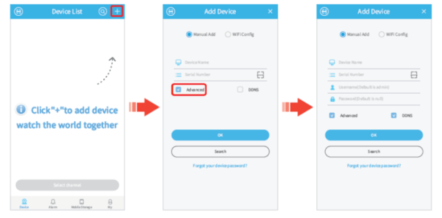 New XmEye Firmwares 2026 20 Add the DVR System to the App 643w317h